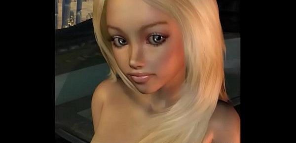 I am the topless 3d anime girl of your dreams